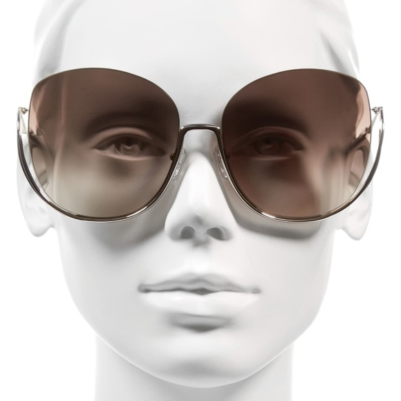 CHLOE Milla 64mm Oversize Sunglasses - Picture 1 of 6